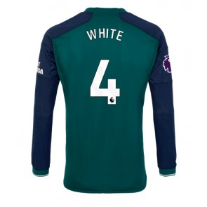 Arsenal Benjamin White #4 Tredje trøje 2023-24 Lange ærmer